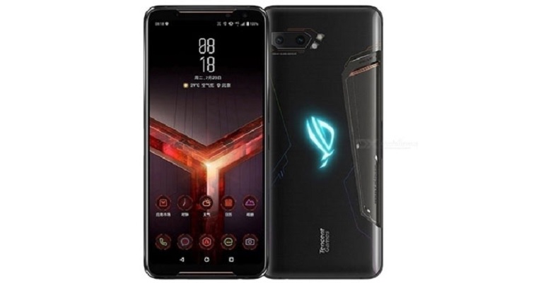 Asus Rog Phone Ii Zs660kl front & back views