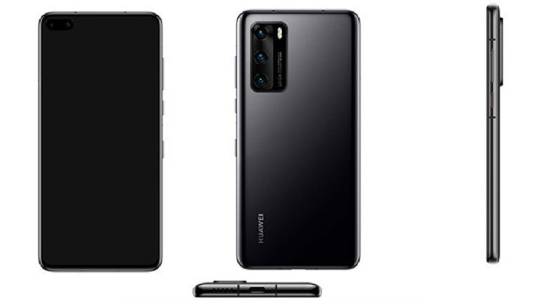 Huawei P40 pro multiple views