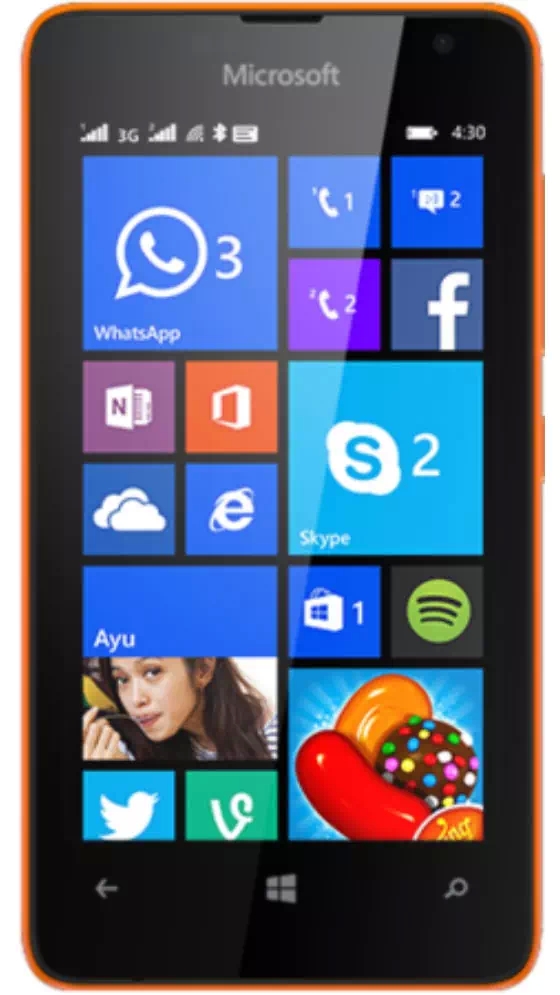 Microsoft Lumia 430 Dual Sim Front