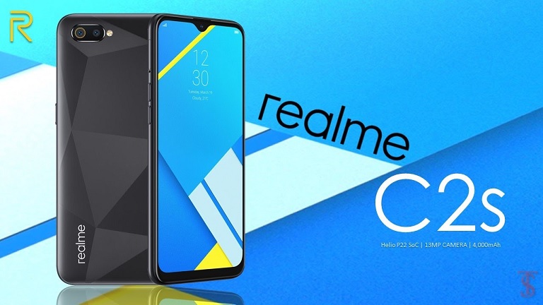 Realme C2s front and back views.jpg