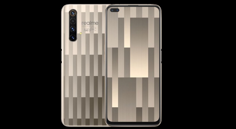 Realme X50 5g Master Edition front & back views