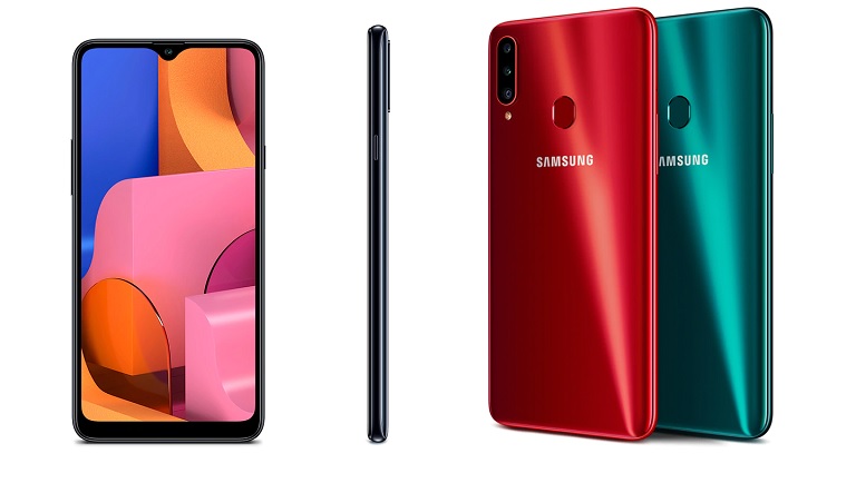 Samsung Galaxy A20s multiple views.jpg