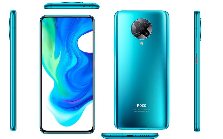 Xiaomi Poco F2 Pro multiple views