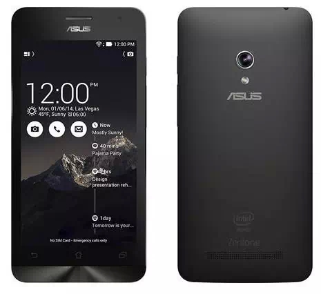 Asus Zenfone 5 A501CG Front and back