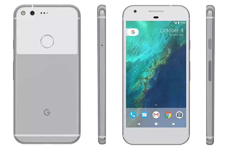 Google Pixel Silver