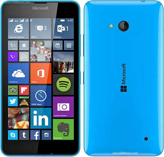 Microsoft Lumia 640 Dual SIM Front and back