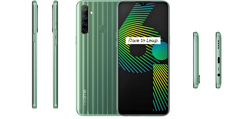 realme 6i multiple views